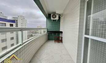 Imagem 2: Apartamento com 2 dormitórios à venda, 93 m² por R$ 700.000,00 - Guilhermina - Praia Grand