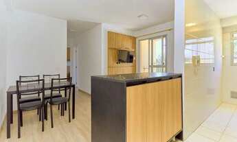 Imagem 2: Apartamento mobiliado com 2 dormitórios para alugar, por R$ 2.100/mês - Guaíra - Curitiba