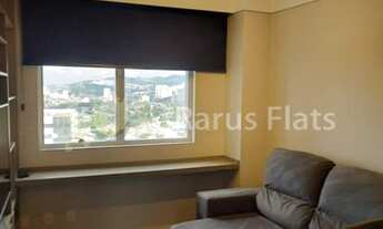 Imagem 2: Flat para alugar em Alphaville - Edifício Comfort Suítes - Cód. HUF05878