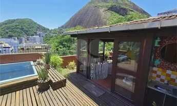 Imagem 2: Triplex para venda possui 180 metros quadrados com 3 quartos em Lagoa - Rio de Janeiro - R