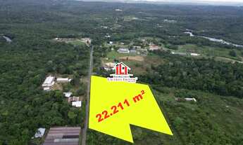 Imagem 5: Terreno no Ramal Claudio Mesquita Tarumã Açu Terreno medindo 24.152m² total no Tarumã Açu