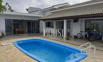 Imagem 2: Casa com 3 dormitórios à venda, 369 m² por R$ 1.450.000,00 - Condomínio Lago da Serra - Ar