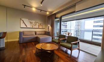 Imagem 2: Lindo apto com 84m² mobiliado para alugar no Brooklin/SP