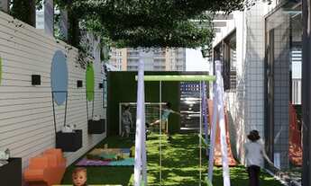 Imagem 4: Apto com 59m2, 2 quartos, nascente/sul