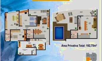 Imagem 6: Cobertura para venda com 192 metros quadrados com 3 quartos
