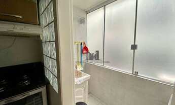 Imagem 6: Apartamento semi mobiliado de 02 dormitórios com com 01 box/vaga garagem no bairro São Seb