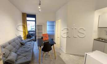 Imagem 2: Flat Moema Studio, contendo 30m², 1 dormitório e 1 vaga de garagem para locação