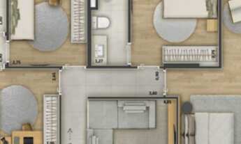 Imagem 7: Apartamento Lançamento de Alto padrão -83 m2 -2 suites - 2 vagas