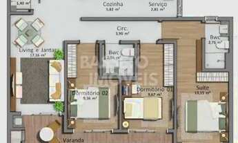 Imagem 2: FLORIANóPOLIS - Apartamento Padrão - Santo Antônio de Lisboa