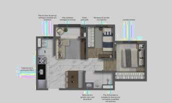 Imagem 4: Apartamento a Venda Santana 34 à 62 metros 2 e 3 Dormitórios Lazer Completo