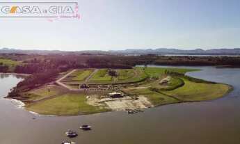 Imagem 3: Chalé em multipropriedade à beira da represa de Xavantes