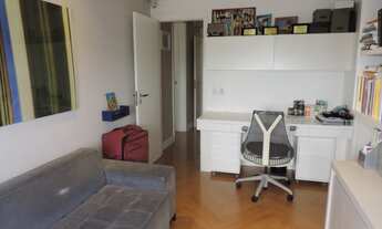 Imagem 3: Apto mobiliado em andar alto c/4 suítes, ar condicionado, varanda com churrasqueira, 4 vag