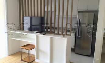 Imagem 2: Flat Residencial Horizonte JK no Itaim Bibi com 55m², 1 dorm e 1 vaga de garagem