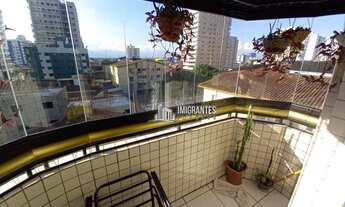 Imagem 3: Apartamento com 1 dormitório para alugar, 57 m² por R$ 1.800/mês - Aviação - Praia Grande