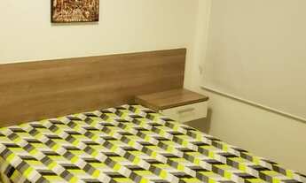 Imagem 2: Apartamento Mandarim Salvador Shopping quarto e sala com 46m²