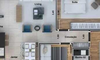 Imagem 2: Residencial Élegánce ao lado do Taubaté shopping