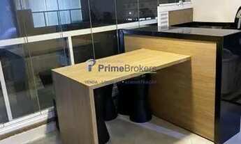 Imagem 3: APTO MOBILIADO C/SACADA/VARANDA GOURMET VENDE-SE NA VILA EMA, 2 DORM,COZ,AMER,2BANH,SALA,1