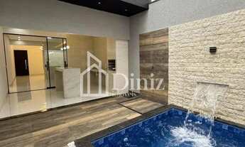 Imagem 7: Casa para a venda no Jardim Itália com 3/4 sendo um suíte, sala com pé direito duplo e 200