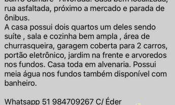 Imagem: Casa para alugar em alvorada