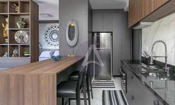 Imagem 3: Studio mobiliado e decorado à venda no Novo Campeche frente mar