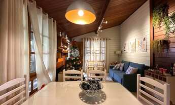 Imagem 4: Casa de madeira com 2 quartos sendo 1 suítes, 117 m² em condomínio em Vargem Grande - Tere