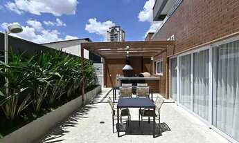 Imagem 5: Imóvel possui 104m2 - 3 suítes, varanda c/churrasqueira, 2 vagas de garagem - Água Branca