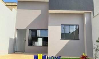 Imagem 2: Casa com 3 dormitórios à venda, 74 m² por R$ 350.000,00 - Residencial Solar dos Ataídes 2ª