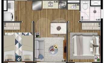 Imagem 5: Aapartamento com 1 e 2 quartos no Ipiranga - São Paulo - SP