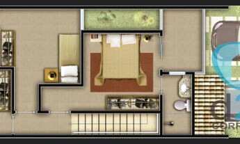 Imagem 3: Casa em condomínio com 3 quartos - Bairro Lagoa Redonda em Fortaleza