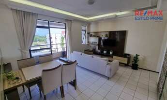 Imagem 2: Apartamento com 3 dormitórios à venda, 92 m² por R$ 380.000,00 - Ponta do Farol - São Luís