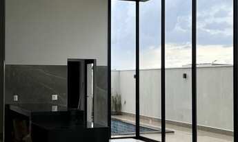 Imagem 3: Casa no condomínio Alphaville Uberlândia para venda com 230 metros quadrados com 4 Suítes