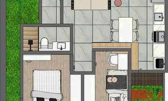 Imagem: Apartamento com 2 dormitórios à venda