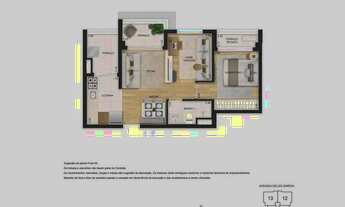 Imagem 5: Apartamento para venda possui 52 metros quadrados com 2 quartos em Tatuapé - São Paulo - S