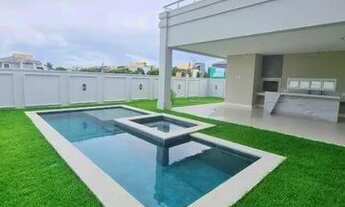 Imagem 5: Luxuosa casa no Alphaville Fortaleza com 5 suítes, piscina privativa