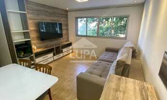 Imagem 2: Apartamento todo mobiliado com 2 dormitórios e 2 salas para locação - Imirim