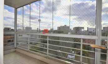 Imagem 3: Apartamento semi-mobiliado com sacada e churrasqueira