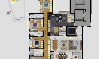 Imagem 4: APARTAMENTO VENDA VILA DA SERRA 4 QUARTOS