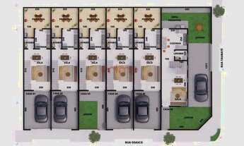 Imagem 4: Casa Geminada para Venda em Belo Horizonte, Piratininga (Venda Nova), 2 dormitórios, 2 suí