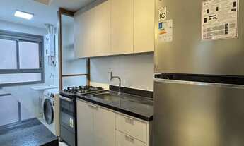 Imagem 2: APARTAMENTO RECÉM REFORMADO DE 1 SUÍTE + LAVABO PARA LOCAÇÃO NO CENTRO DE ALPHAVILLE