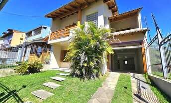 Imagem: Sobrado 3 dormitórios com lareira, churrasqueira