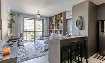 Imagem 2: Studio mobiliado e decorado à venda no Novo Campeche frente mar