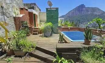 Imagem 5: Triplex para venda possui 180 metros quadrados com 3 quartos em Lagoa - Rio de Janeiro - R