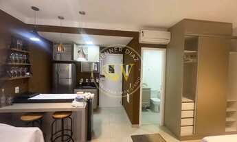 Imagem 2: Studio Decorado e Mobiliado no Duo JK a Locação Imediato