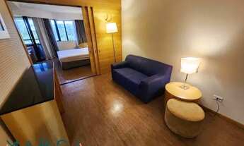 Imagem 6: Apart GOLDEN TULIP para locação na Asa Norte, Brasília-DF: VISTA PARA O LAGO e vaga de gar