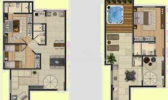 Imagem 2: Cobertura Duplex com 119m² no Siete Residence no Jardim Coleginho em Jacareí, SP