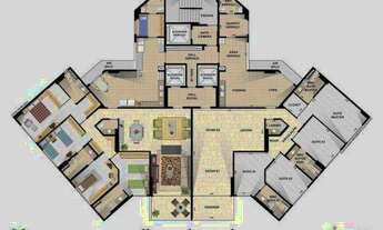 Imagem 6: Apartamento em boa viagem 4 quartos perto da praia com lazer alto moveis fixos setubal