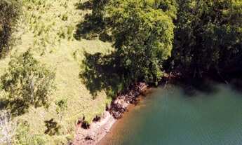 Imagem 4: Rancho medindo 10.000 m²,ou seja, 1,00 hectares, em Indianópolis-MG