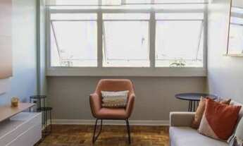 Imagem 4: Excelente mobiliado apartamento com 3 dormitórios com armários, sala 02 ambientes decorada