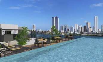 Imagem 4: Bessa - Vendo Aptos Novos de 2 e 3 Quartos - De 65 a 79 Metros - Varanda - Piscina c Borda