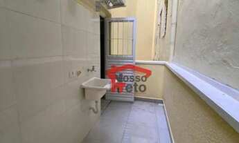 Imagem 3: Apartamento com 1 dormitório para alugar, 28 m² por R$ 1.060/mês - Vila São Vicente - São